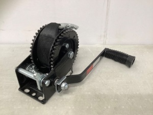 Trailer Winch, 1800lb, Missing Parts, E-Comm Return