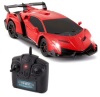 1/24 Kids RC Lamborghini Veneno Racing Car Toy w/ Lights, Shock Suspension