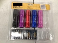 6-Pack Mini Flashlights, Untested, E-Comm Return