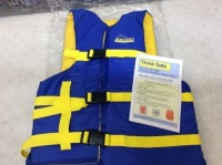 Seachoice Type III Adult Life Jacket&nbsp;&nbsp;USCG-Approved Adjustable Boat Vest - New&nbsp;