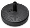 Plastic Patio Umbrella Base Pole Holder Accessory w/ Adjustable Knob
