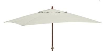 Rectangular Umbrella Canopy Replacement - Outdoor Canvas, Natural, Like New, Retail - $199