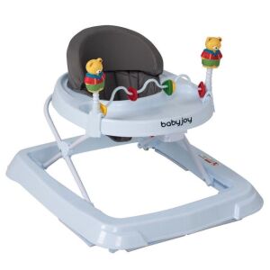 Adjustable Height Portable Baby Walker