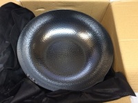 Carbon Steel Flat Bottom Wok with Spatulas - Appears New&nbsp;&nbsp;