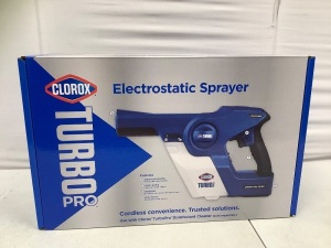 Clorox Electrostatic Sprayer, Retail- $860.00, New/Unopened