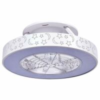 23" Ceiling Fan with LED&nbsp;Light and&nbsp;Remote