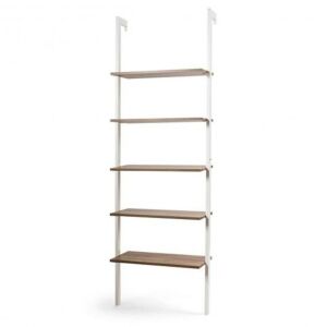 5-Tier Metal Frame Ladder Shelf