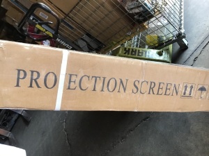 Generic, 120", Projection Screen , Like New