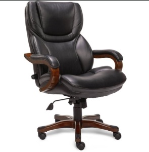Serta Office Chair, May Vary From Stock Photo, E-Comm Return