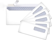 Amazon Basics #10 Security-Tinted Envelopes with Peel & Seal, Left Window, White, 500-Pack - Appears New&nbsp;