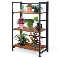 3-Tier Portable Folding Storage Shelf
