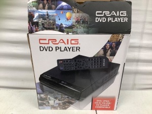 Craig DVD Player, Untested, Appears New