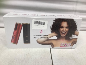 Wireless USB Auto Curler, Untested, New/Unopened