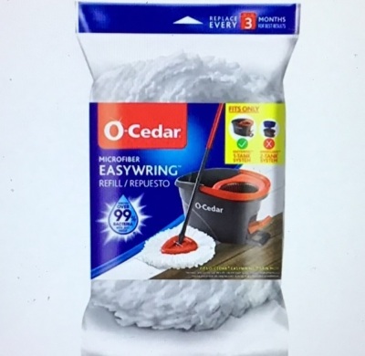 O-Cedar EasyWring Spin Mop Refill, LOT of 4, New, Retail - $9.99