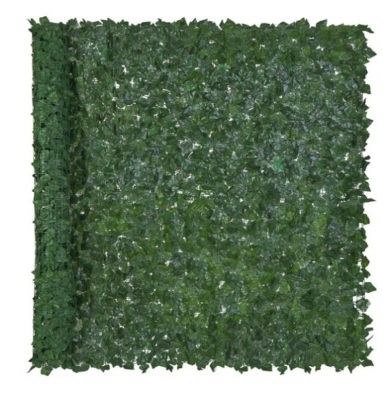 Outdoor Faux Ivy Privacy Screen Fence, 96x72in