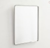 Vintage Rounded Rectangular&nbsp;Mirror with French Cleat Mount, Like New, retail - $349