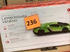 1/24 Kids RC Lamborghini Veneno Racing Car Toy w/ Lights, Shock Suspension, Green