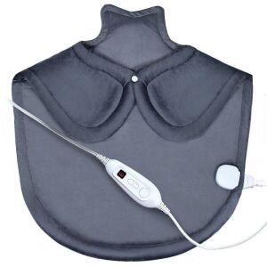 25"x26" Electric Heating Pad with 6 Temperature Settings 