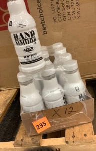 Faber Hand Sanitizer 16 oz. PET Bottles, 12 Pack