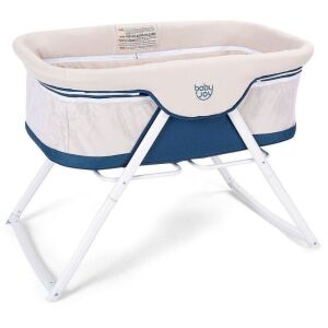 Portable Newborn Rocking Baby Bassinet Crib