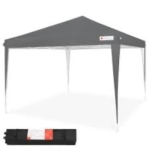 Outdoor Portable Pop Up Canopy Tent w/ Carrying Case, 10x10ft