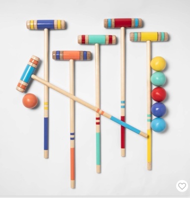 Kids' Croquet Lawn Sports Set - Sun Squad, Like New, Retail - $25.50