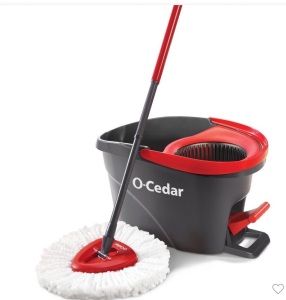 O-Cedar EasyWring Spin Mop and Bucket System, New, Retail - $35.99