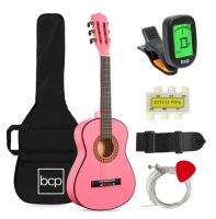 Kids Acoustic Guitar Beginner Starter Kit with Carrying Case - 30in, Appears New