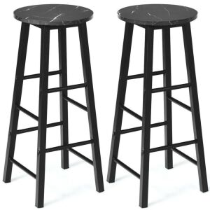 Set of (2) Dining Height Bar Stools