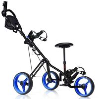 Foldable&nbsp;Golf Trolley with Scoreboard Bag