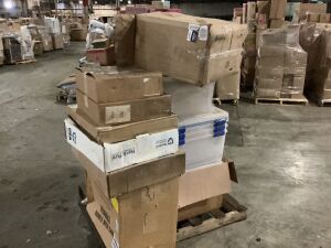 Pallet of Mixed Condition E-Commerce Returns - Mostly Filters & Plastic Storage Items