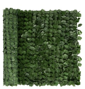 Lot of (2) Outdoor Faux Ivy Privacy Screen Fence, Appears New