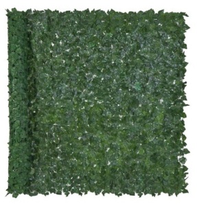 Outdoor Faux Ivy Privacy Screen Fence