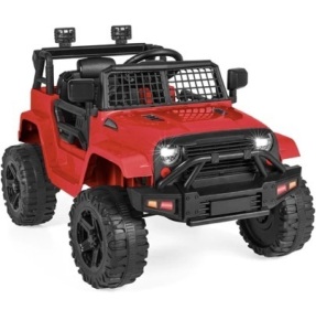 12V Kids Ride-On Truck Car w/ Parent Remote Control, Spring Suspension