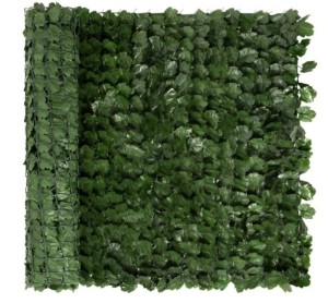 Outdoor Faux Ivy Privacy Screen Fence, 94x39in