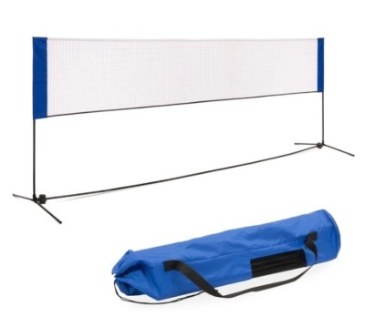 Portable Freestanding Volleyball, Tennis, Badminton Net - 12.5ft