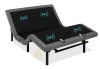 Adjustable Bed Base with Massage, Remote, USB Ports, Queen