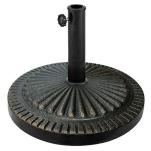 Heavy-Duty Umbrella Base - Bronze, 31.5lbs