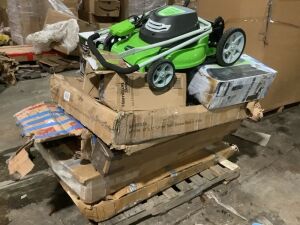 Pallet of Uninspected E-Commerce Returns