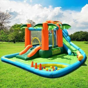 Kids Inflatable Bounce House with Blower