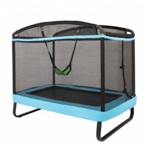 6' Kids Trampoline with Swing, Safety Fence