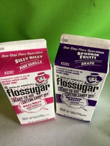 Gold Medal, Variety Candy Flossugar, 2 Pack, Pink Vanilla/Grape, New, In Date, $19.99