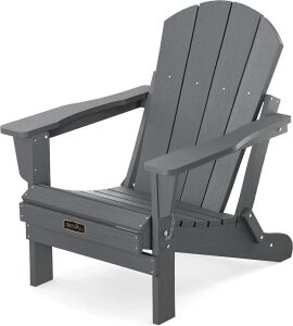 Adirondack Patio Chair - Gray