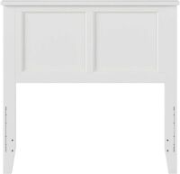 AFI Madison Headboard, Twin, White&nbsp;