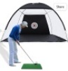 Boknight, Golf Practice Net&nbsp;with Turf, Golf Training Net with&nbsp;Hitting Mat for Indoor &&nbsp;Outdoor Backyard, LOT of 2, Like New, Retail - $64.99
