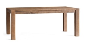 Pottery Barn, West Dining Table, Tawny, 73" L× 39" W, Like New, Retail - $499