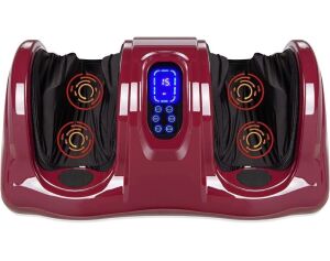 Reflexology Shiatsu Foot Massager w/ High-Intensity Rollers, Remote Control