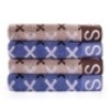 JMD TEXTILE Quick-Dry 100% Combed Cotton Bathroom Satin Jacquard Bath Towels, 4-Peice Set, Multi-Color, Pattern - New&nbsp;