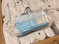 Case of Disposable Face Masks, 85 Packs of 50 - New