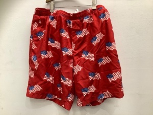 Mens American Flag Trunks - Minor Damage